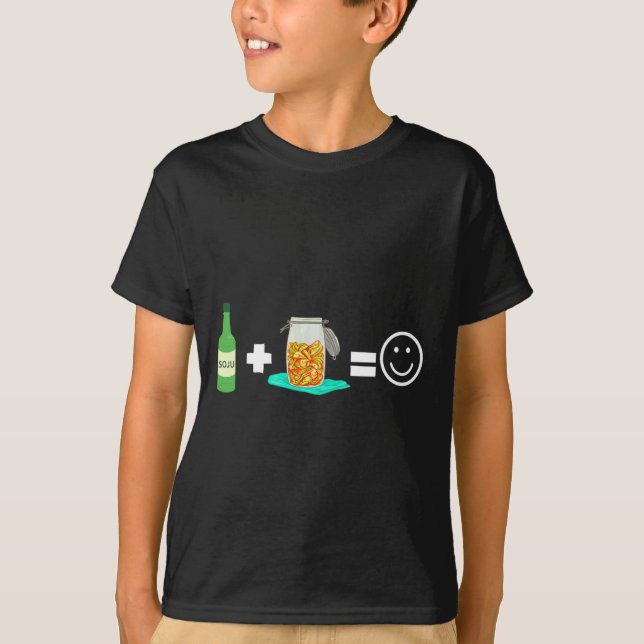 Camiseta Kbbq Churrasco coreano Kimchi Ramen 1 (Frente)