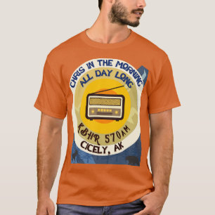 Camiseta KBHR Chris na Manhã Vintage Radio TShirt
