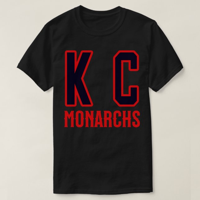 Camiseta KC Kansas City Monarchs Negro League Baseball (Frente do Design)