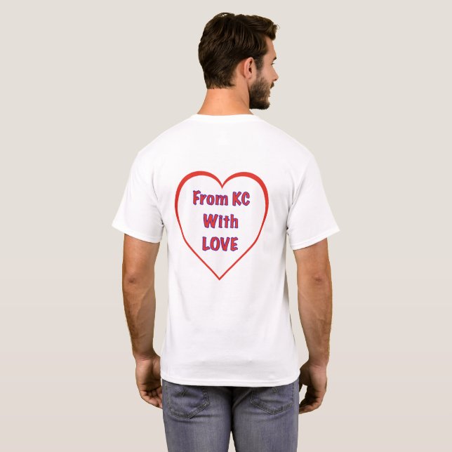 Camiseta KC Love (Parte Traseira Completa)