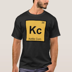 Camiseta Kc - Símbolo De Mesa Periódica De Química De Ch