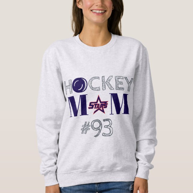 Camiseta KC Stars Hockey Mamãe Sweet com Número Personaliza (Frente)