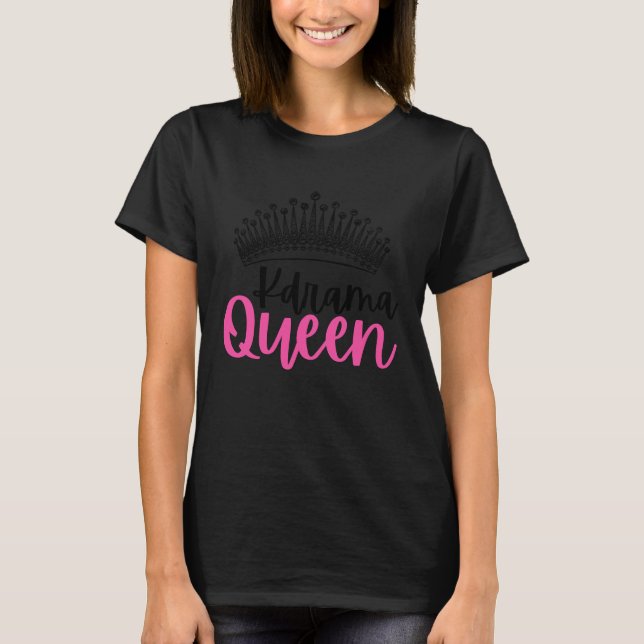 Camiseta Kdrama Queen Sassy Drama Coreano (Frente)
