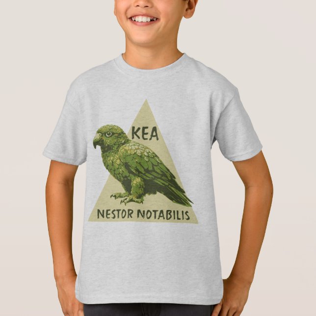 Camiseta Kea ave da Nova Zelândia (Frente)