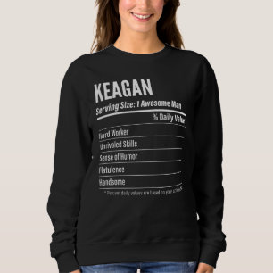 Camiseta Keagan Fatos Nutricionais Servindo Calorias de Tam