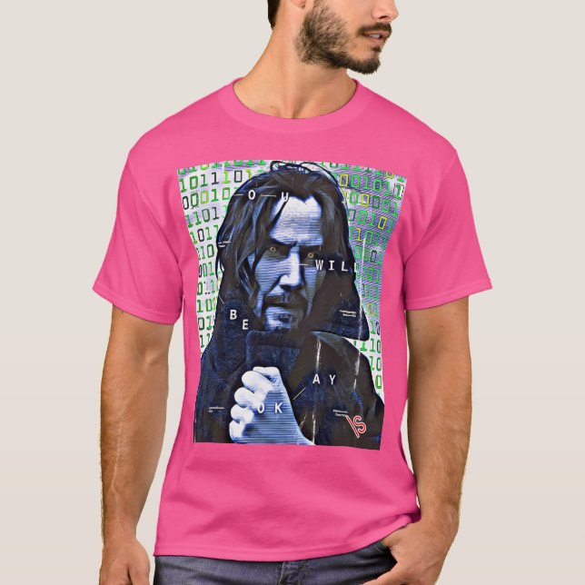 Camiseta Keanu Reeves (Frente)