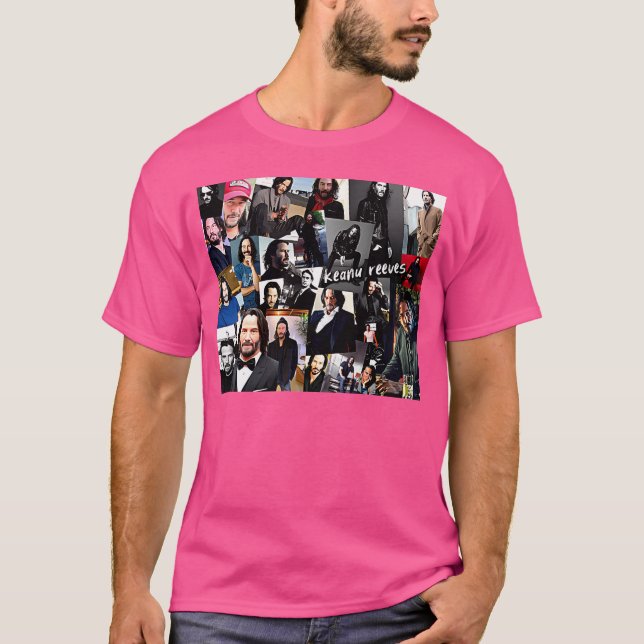 Camiseta Keanu Reeves Kids (Frente)