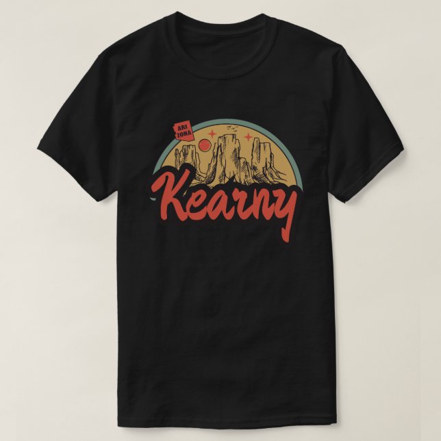 Camiseta Kearny, Arizona (Frente do Design)
