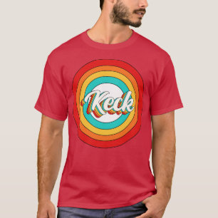 Camiseta Keck Name Shirt Vintage Keck Circ