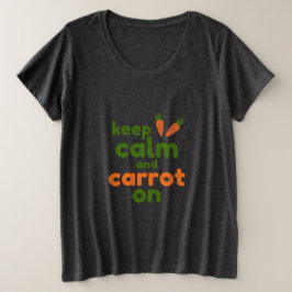 Camiseta Keep Calm and Carrot On