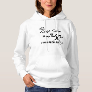 Camiseta Keep Calm and Stay Away From Problem Crown Runner