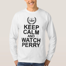 Camiseta Keep Calm and Watch Perry Scales of Justice