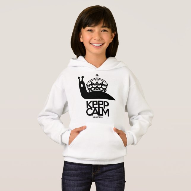 CAMISETA KEEP CALM NO WORDS BY MASANSER (Frente Completa)