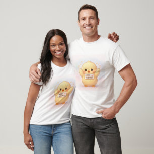 Camiseta Keep Going Cute Chick