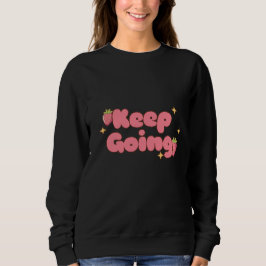 Camiseta Keep Going Strawberry Bubbles