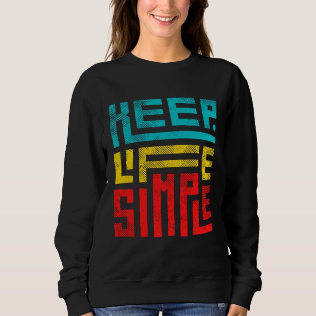 Camiseta Keep Life Simple (Frente)
