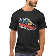 Keep On Running Motivational Fitness Design