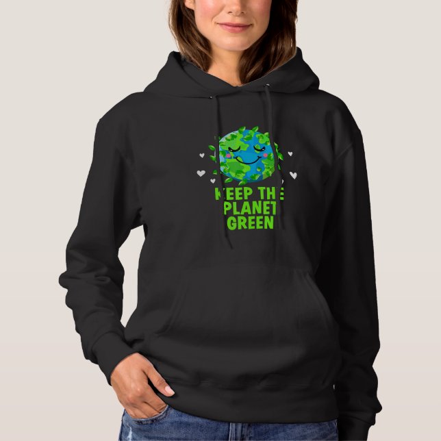 Camiseta Keep the Planet Green Ecology Trees Ecosystem Wood (Frente)