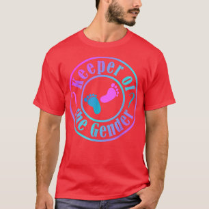 Camiseta KEEPER OF THE GENDER Reveal Party Baby Announcemen