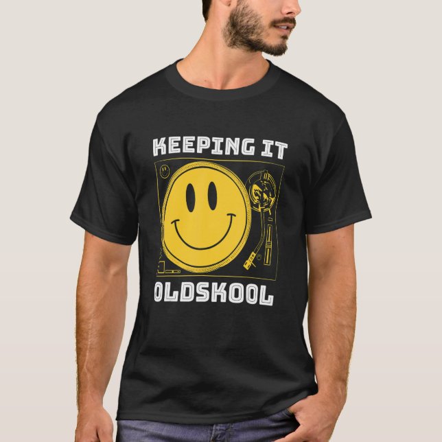 Camiseta Keeping It Old Skool  Original Raver  Love Raving  (Frente)