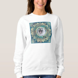 Camiseta Kees no bluegreen mandala