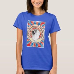 Camiseta Kees Zeppelin Blue versão T shirt