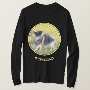 Camiseta Keeshond Aspen Painting - Cute Original Dog Art