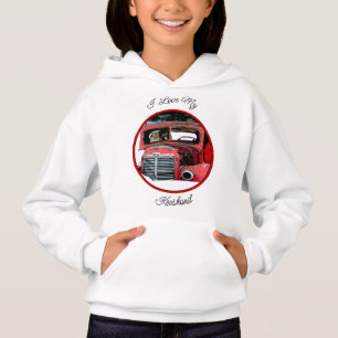 Camiseta Keeshond Christmas Old Truck Painting Art