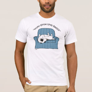 Camiseta Keeshond "Raça Não Esportiva"
