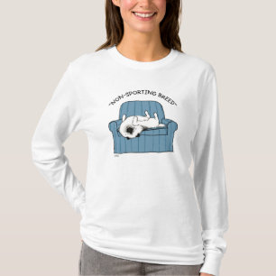 Camiseta Keeshond "Raça Não Esportiva"