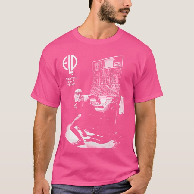 Camiseta Keith Emerson Elp (Frente)