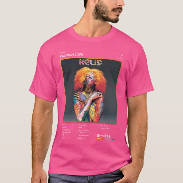 Camiseta Kelis - Kaleidoscope Tracklist Album (Frente)
