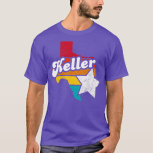 Camiseta Keller Texas Vintage angustiou Souvenir 2