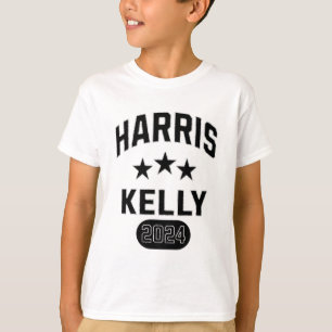 Camiseta Kelly 2024 Para O Presidente Vintage Curved Baseba