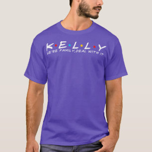 Camiseta Kelly Family Surname Kelly Sobrenome 1