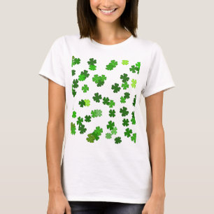 Camiseta Kelly Green "Shamrocks Caindo"