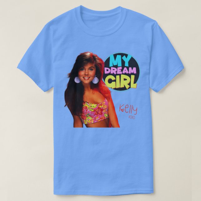 Camiseta Kelly Kapowski é minha garota de sonho XOXO (Frente do Design)