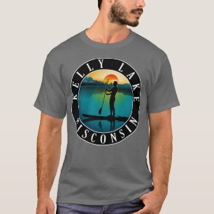 Camiseta Kelly Lake Wisconsin Paddlening