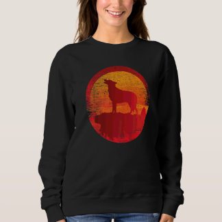 Camiseta Kelpie Retro Sunset australiano