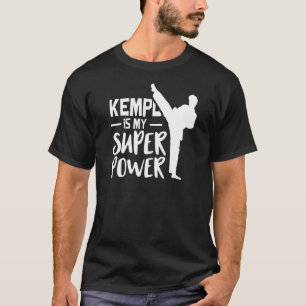 Camiseta Kempo é meu superpoder Kenpo Karate Shaolin Martia