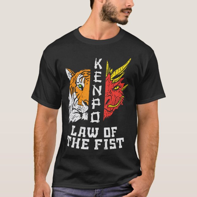Camiseta Kempo Karate Men Wo (Frente)