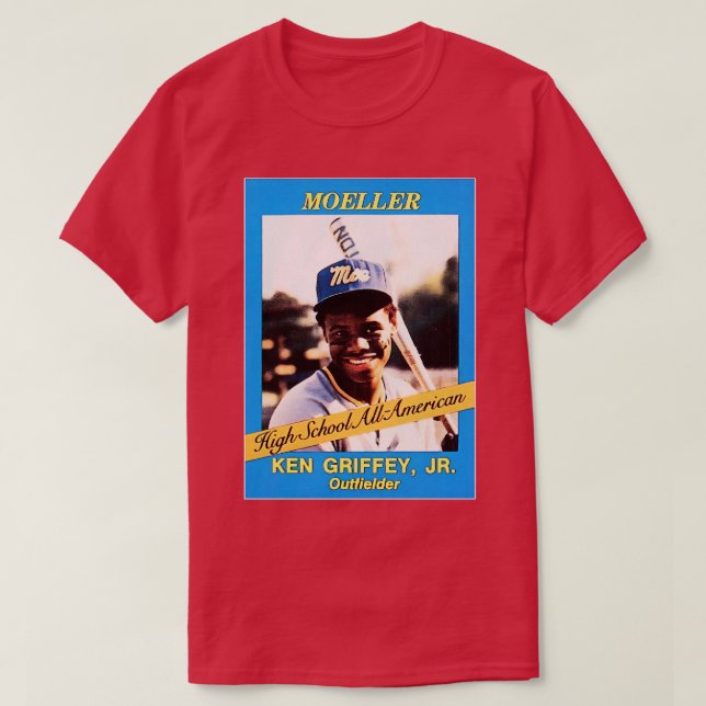 Camiseta Ken Griffey Jr MOELLER Baseball d (Frente do Design)