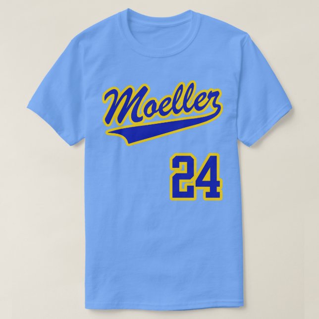 Camiseta Ken Griffey Jr MOELLER Jersey Front Impressão (Frente do Design)