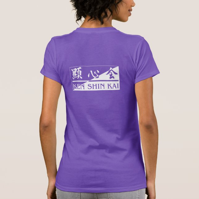 Camiseta Ken Shin Kai club shirt - womens purple (Verso)