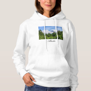 Camiseta Kenai Fjords Montanhas Snowy Sweatshirt Hoodie