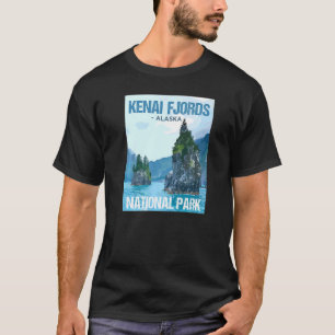 Camiseta Kenai Fjords National Park Alaska Poster