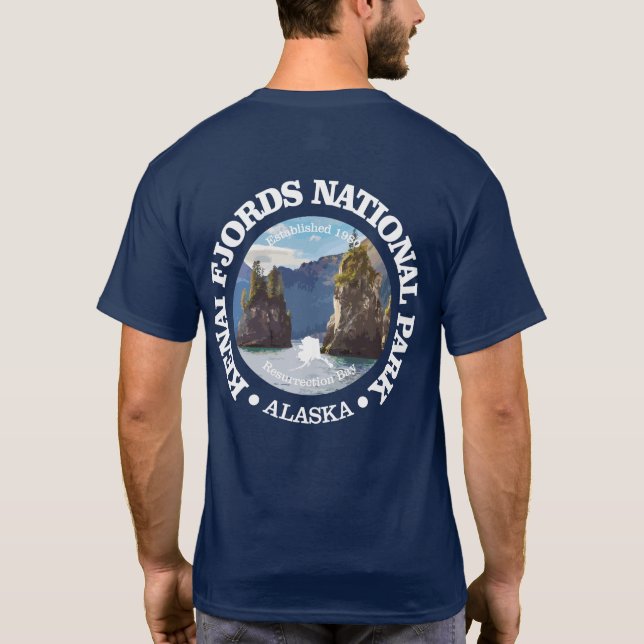 Camiseta Kenai Fjords NP2 (Verso)
