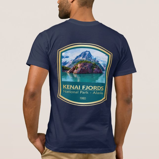 Camiseta Kenai Fjords NP (PF1) (Verso)