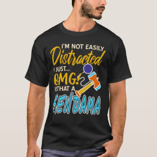 Camiseta Kendama — não facilmente distraído