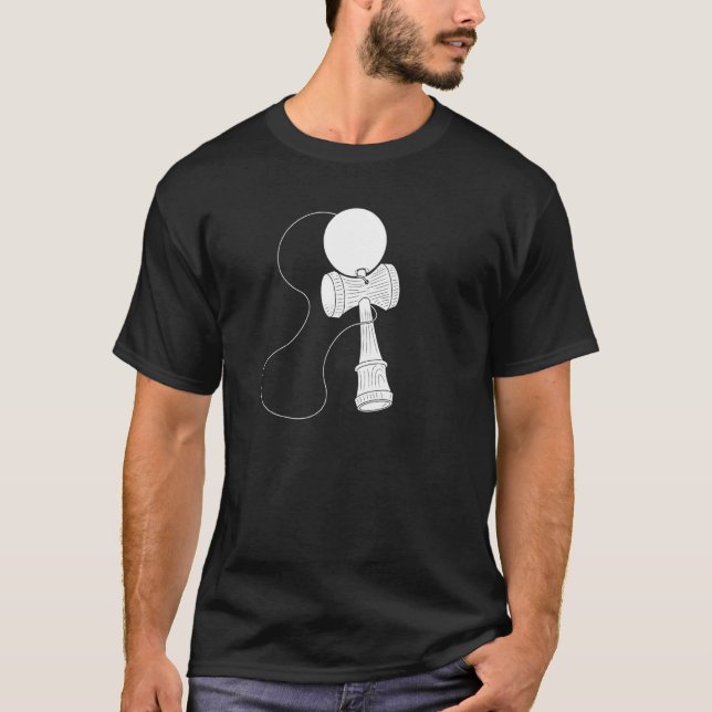 Camiseta Kendama Player Kendama Roupa Kendama Trick Train (Frente)